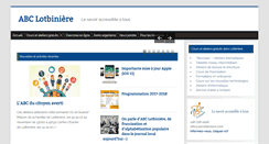 Desktop Screenshot of abclotbiniere.com